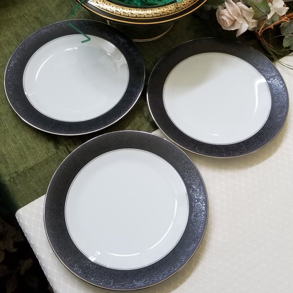 Noritake Mirano 3 Salad Plates Excellent Condition